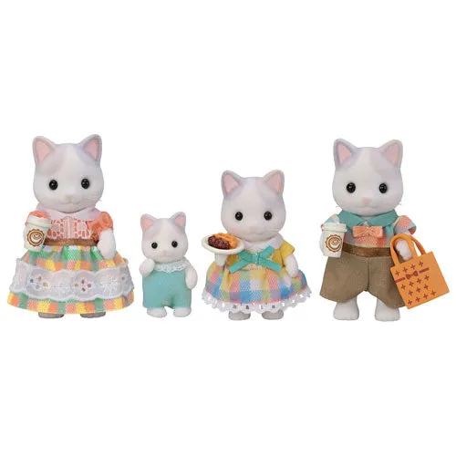 Calico Critters Latte Cat Family