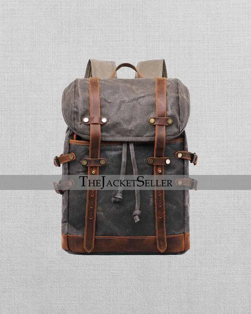 Canvas Backpack | Travel Backpack | Hiking Rucksack College Backpack