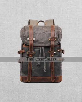 Canvas Backpack | Travel Backpack | Hiking Rucksack College Backpack