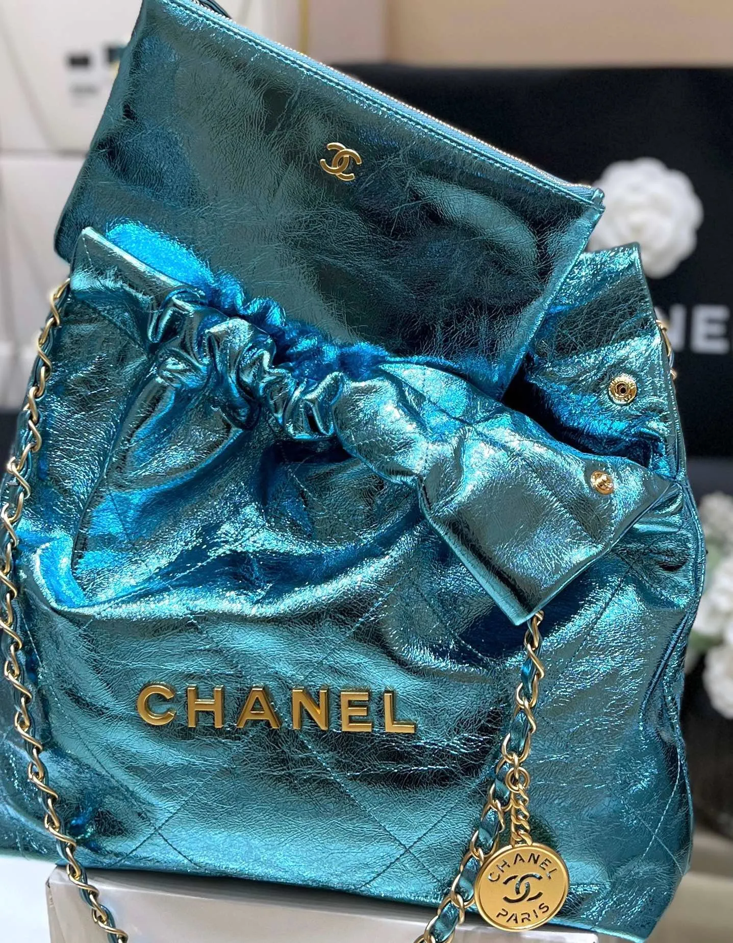 CC1083 CHANEL 22 Bag / HIGHEST QUALITY VERSION / Small/Medium