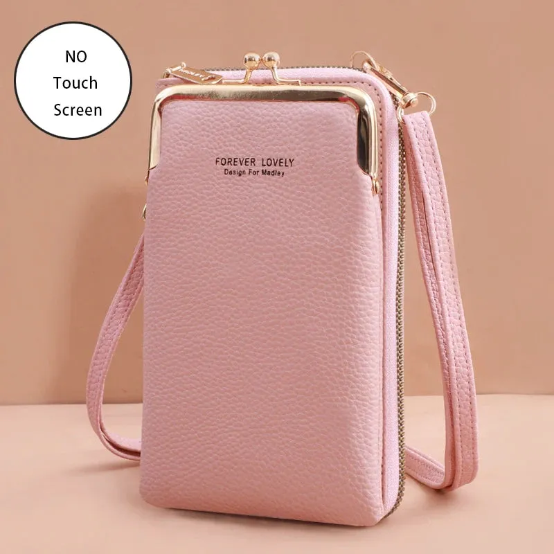 Cell Phone & Wallet Crossbody Purse Shoulder Bag