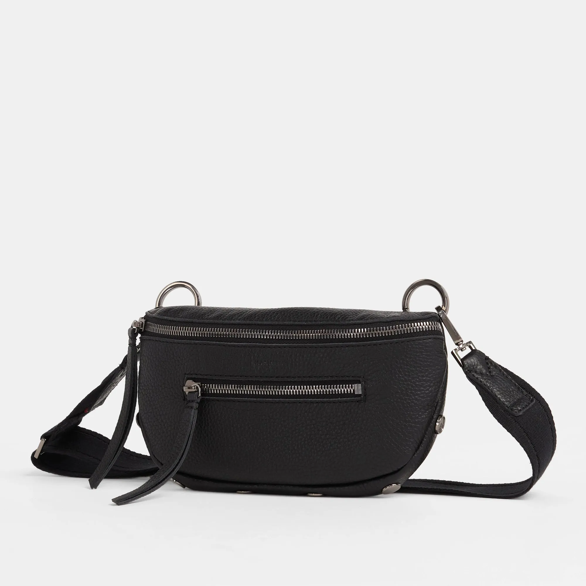 Charles Crossbody | Black/Gunmetal | Sml