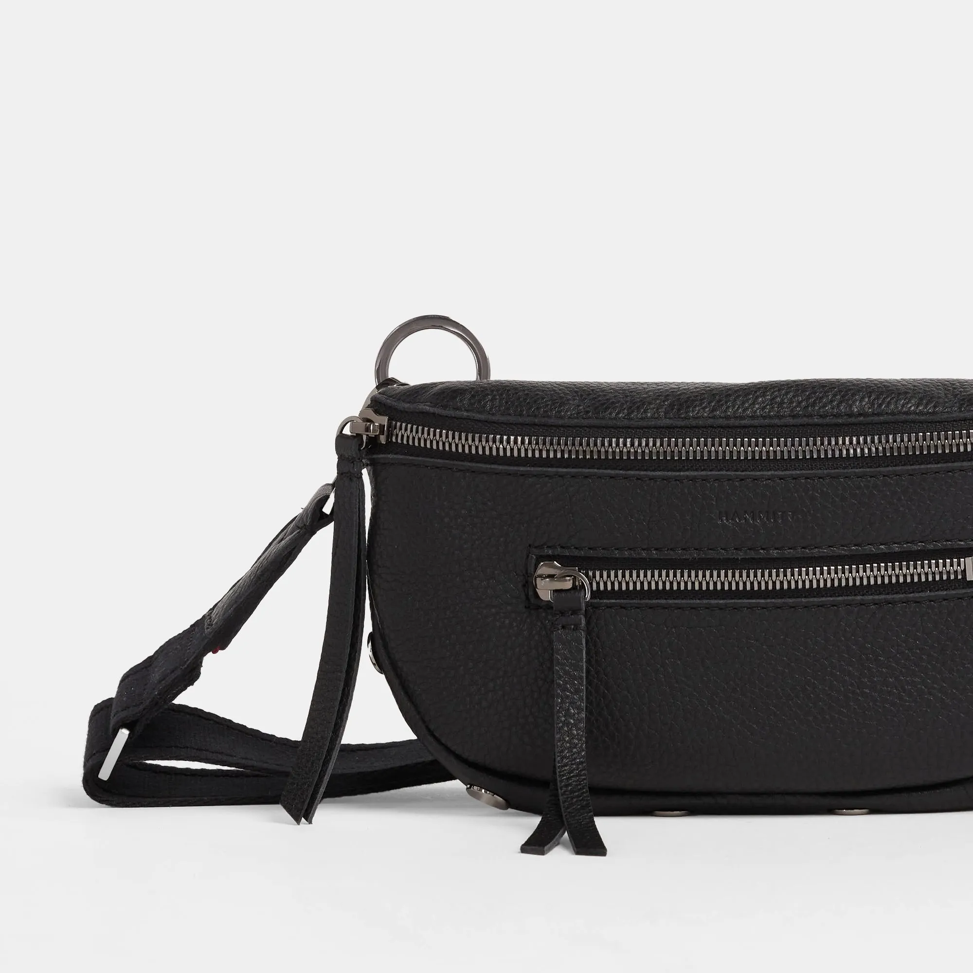 Charles Crossbody | Black/Gunmetal | Sml