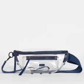 CHARLES CROSSBODY CLEAR MED - Vintage Navy/Gunmetal