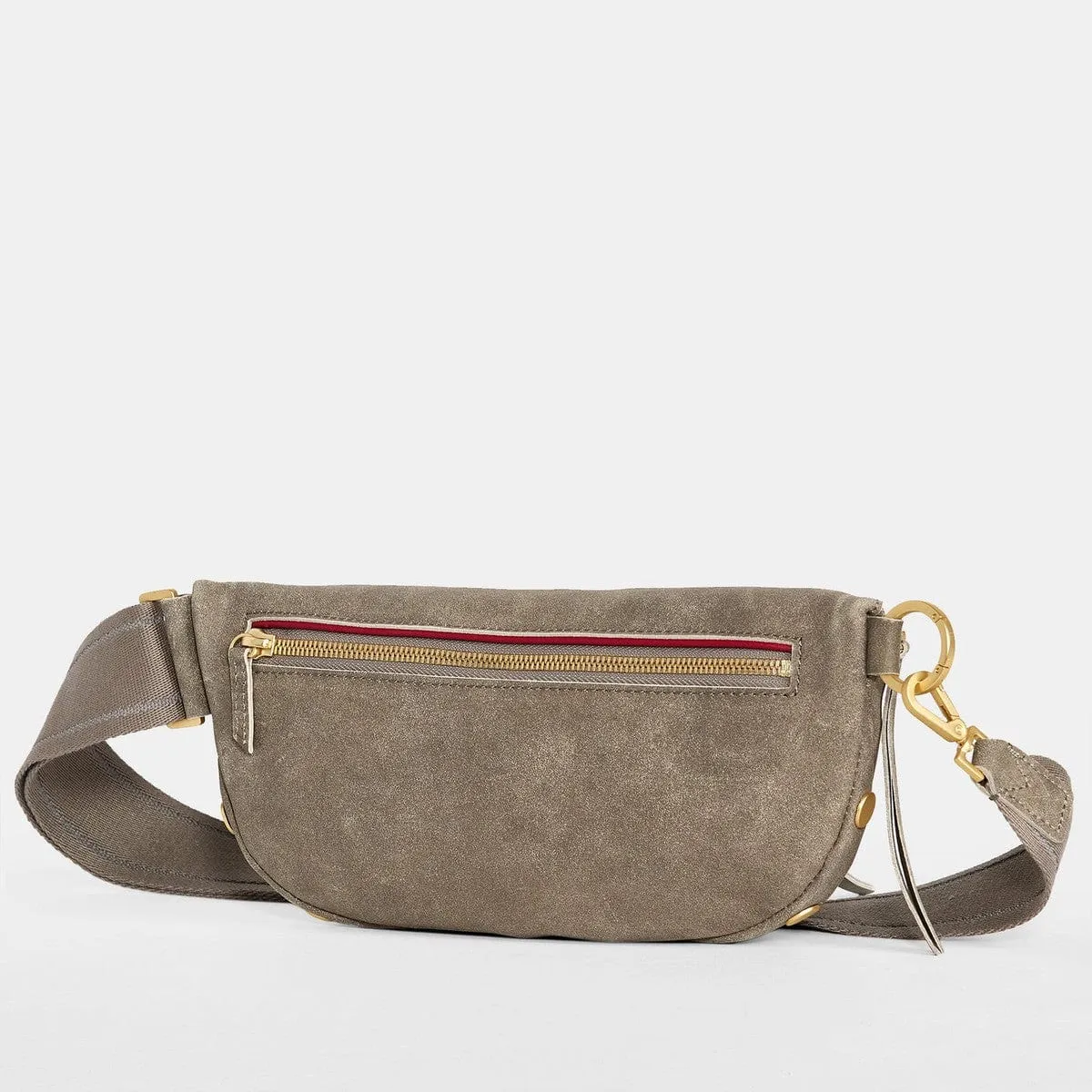 CHARLES CROSSBODY MED - Pewter/Brushed Gold