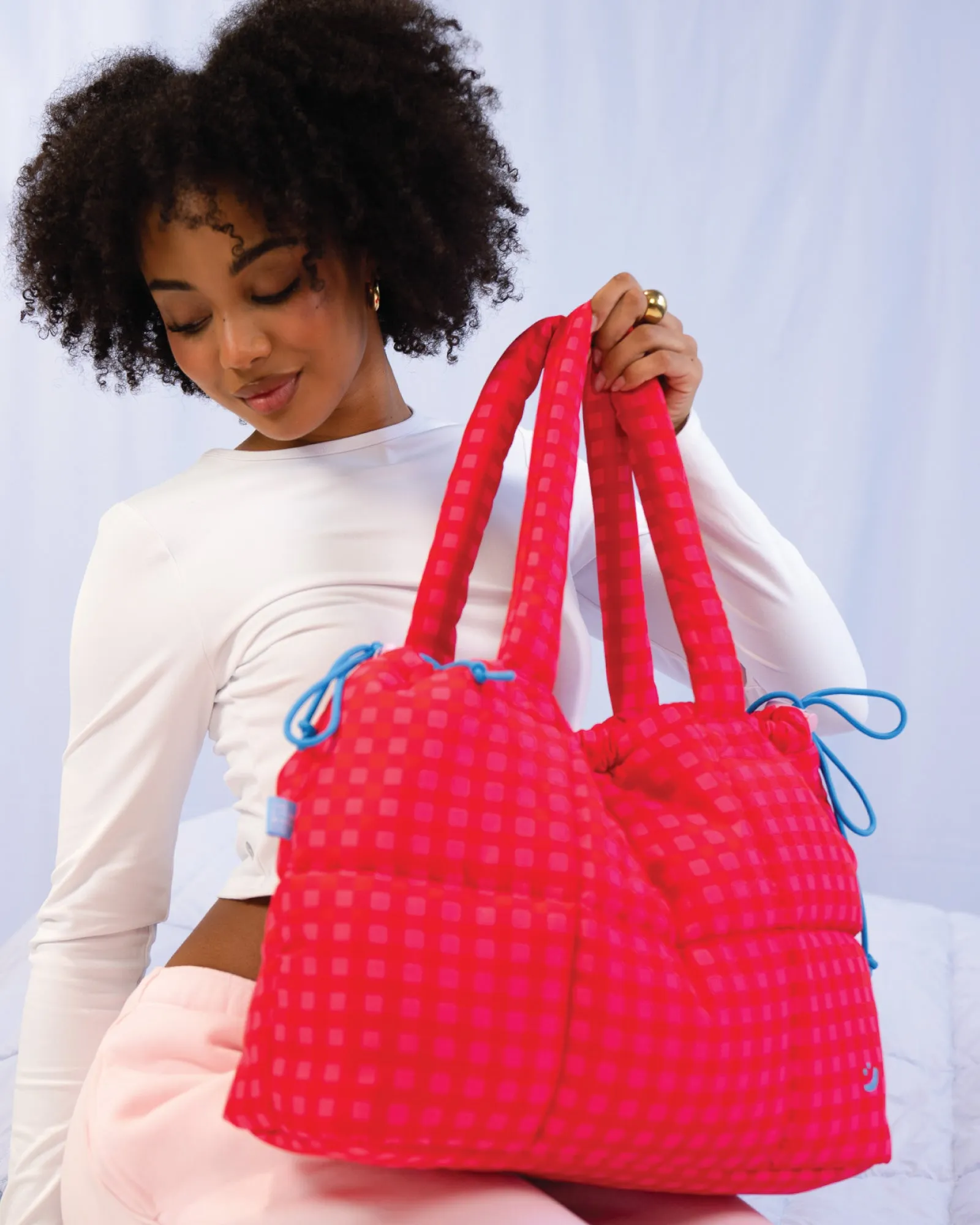 Cherry Pie Marshmallow Midi Tote