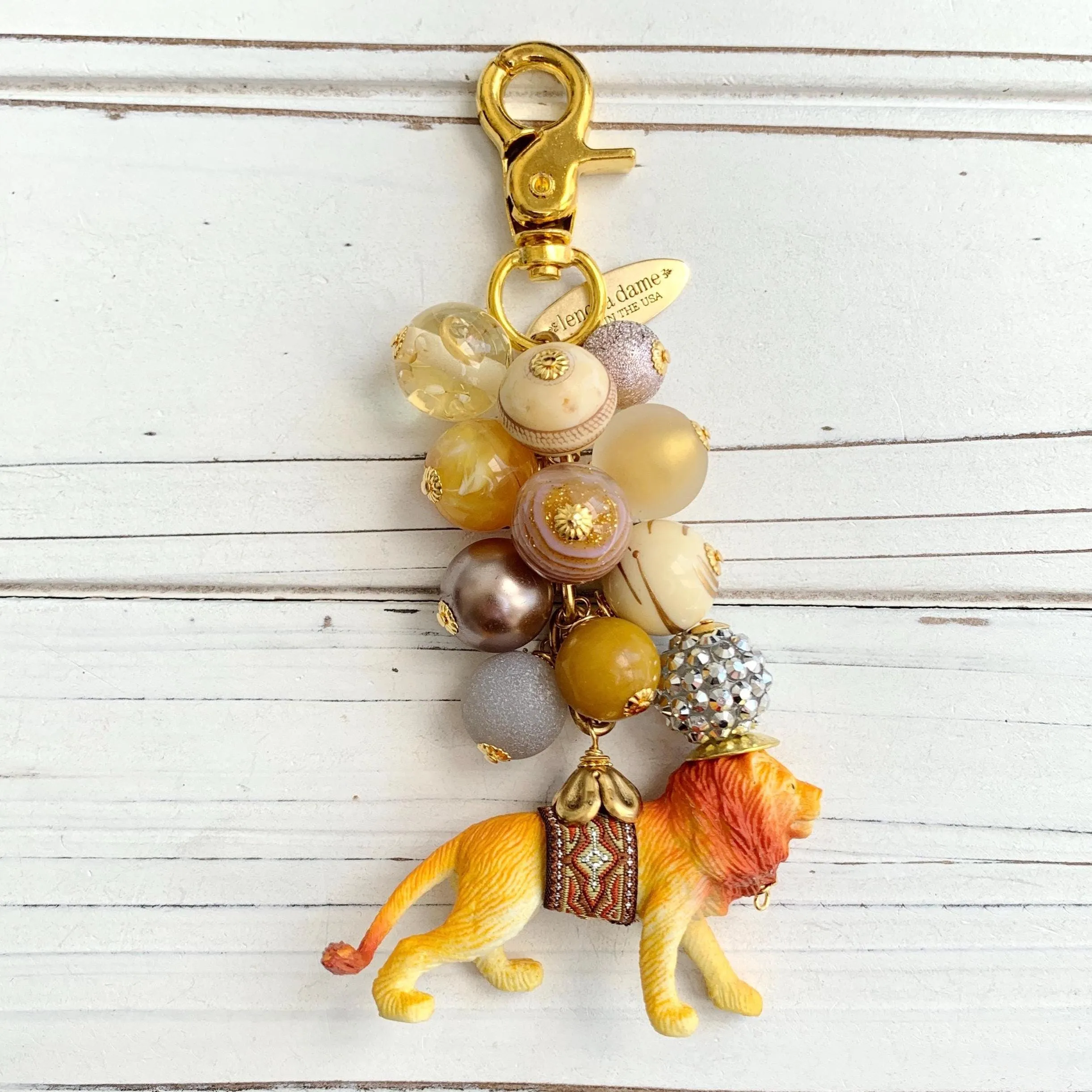 Circus Lion Bag Charm