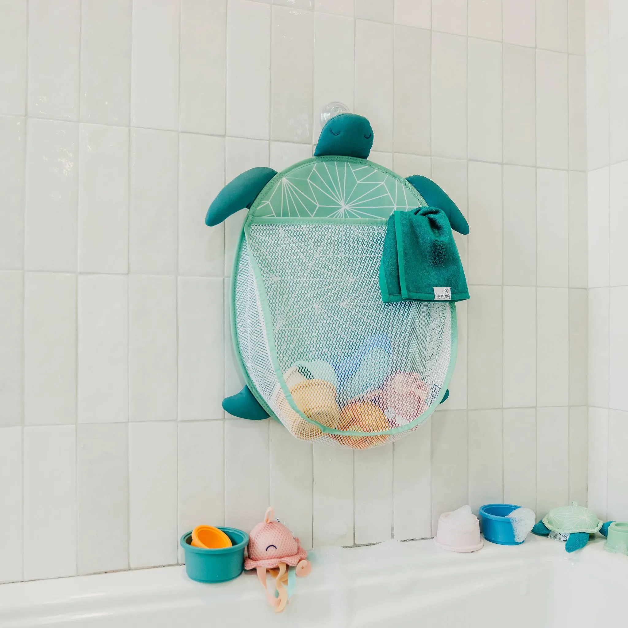 Copper Pearl Bath Toy Organizer | Wade