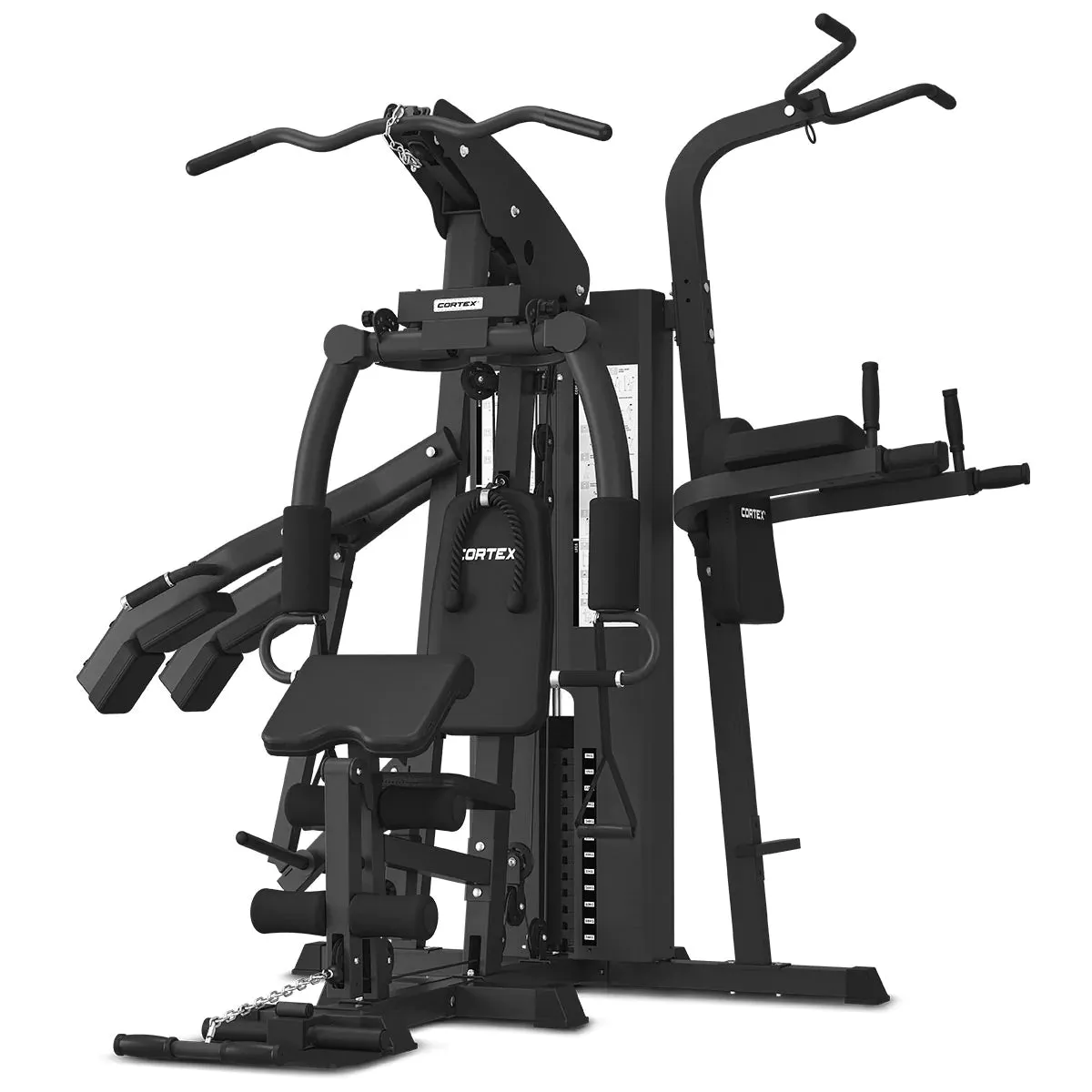 Cortex GS7 Multi Station Multi-Function Home Gym with 73kg Weight Stack