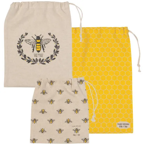 Cotton Produce Bags S/3