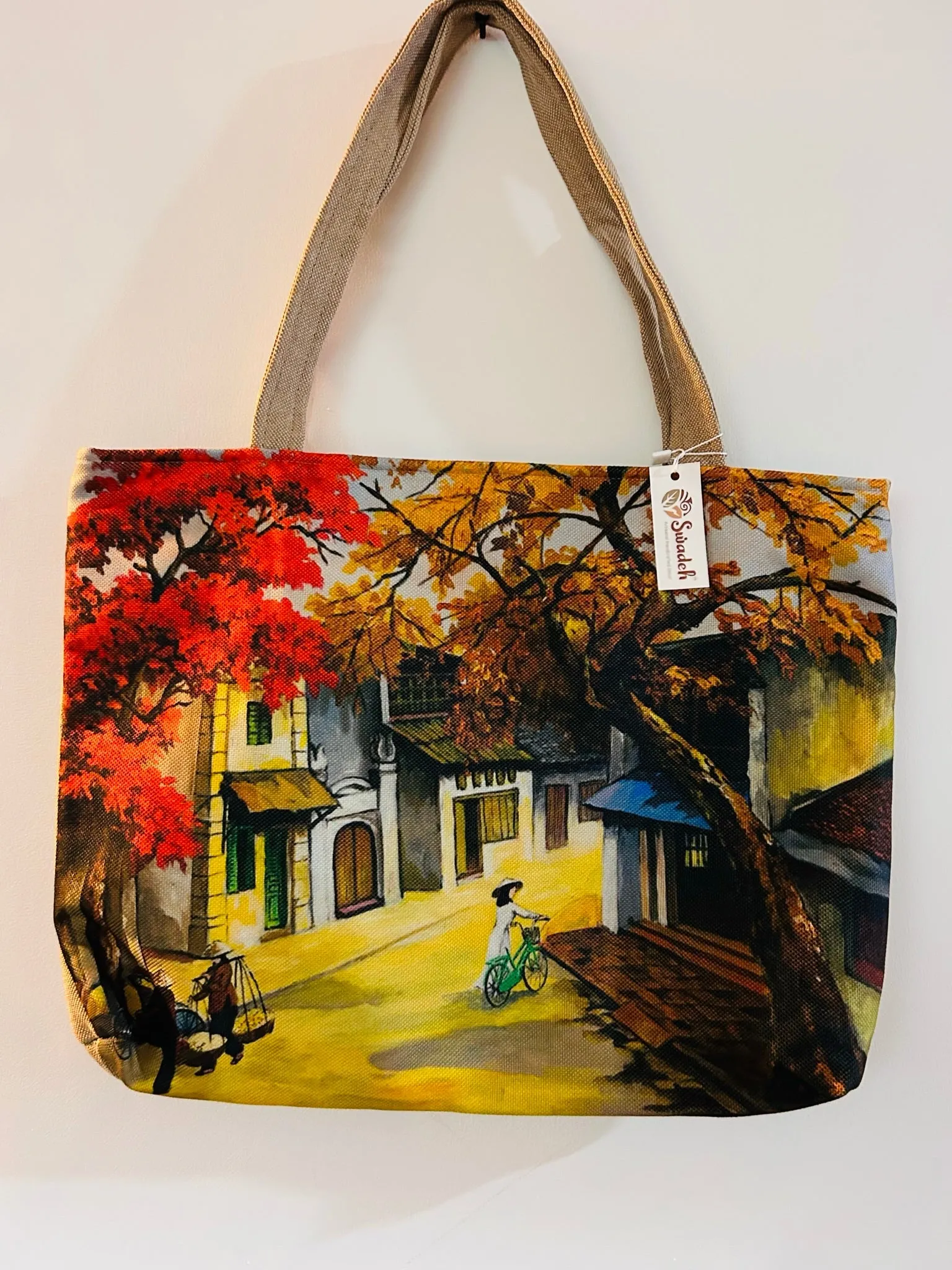 Crafters Scenic Tote Bag