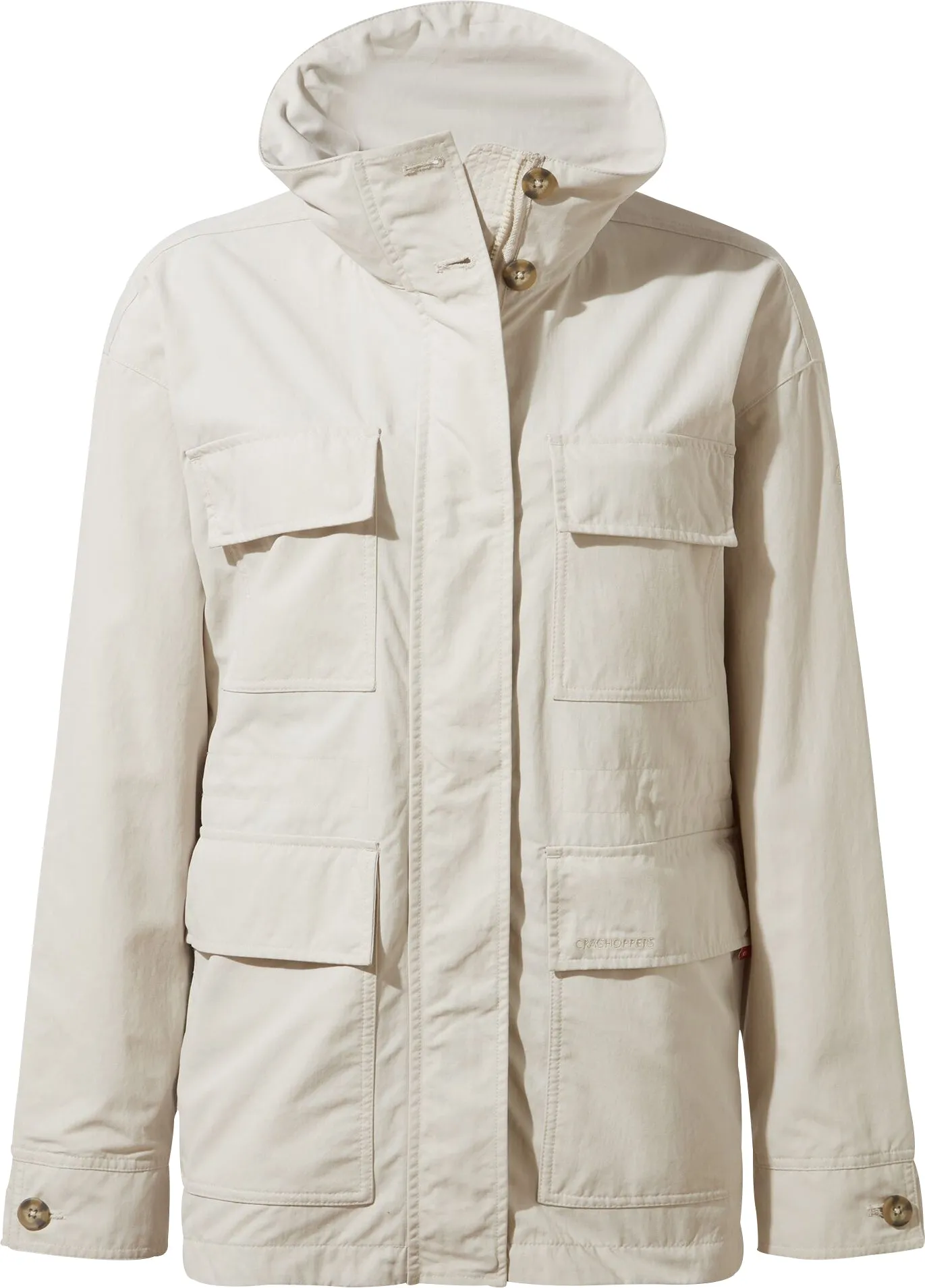 Craghoppers NosiLife Adventure Womens Jacket - Cream