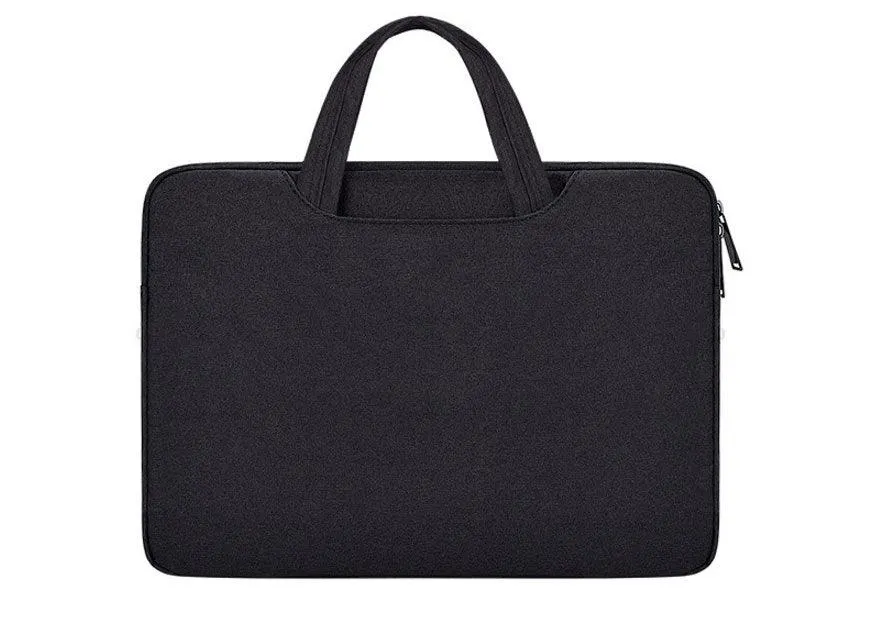 Custom Logo Waterproof Business Computer Laptop Bag Sleeve-Black