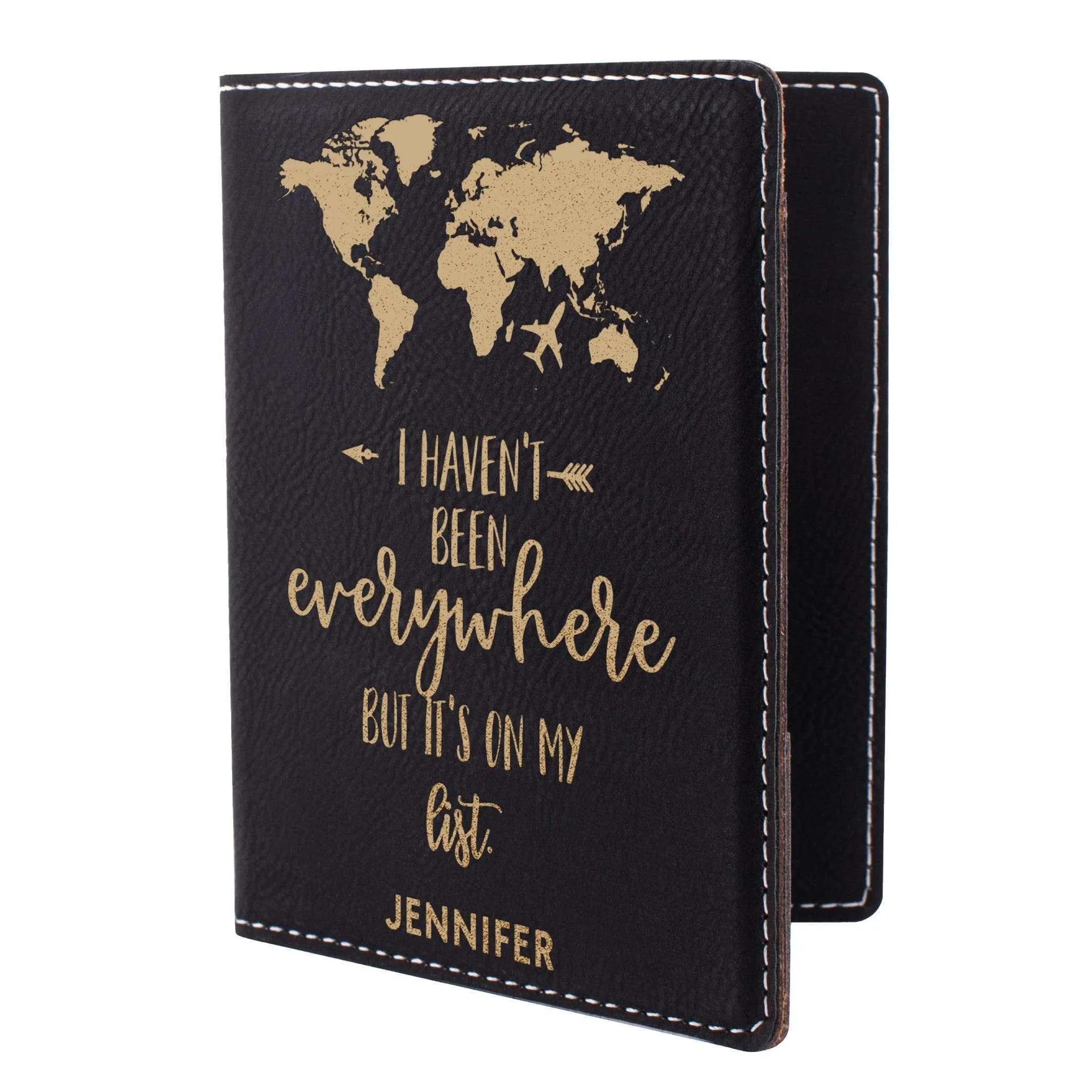 Custom Passsport Holder - Personalized Passport Cover, Gift for Him, Gift for Her