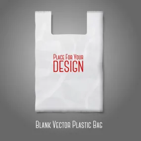 Custom print plastic shopping bags