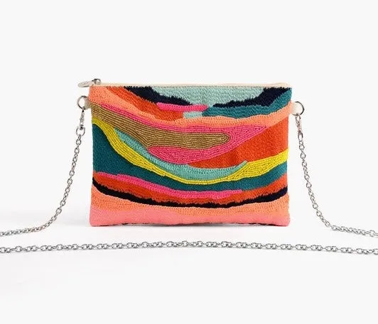 Daphne Handmade Beaded Clutch Handbag