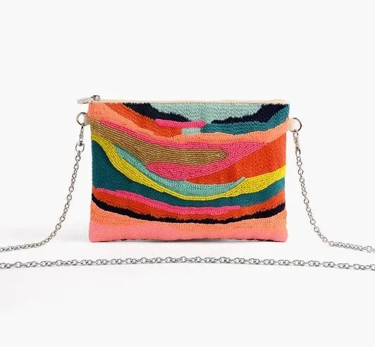 Daphne Handmade Beaded Clutch Handbag