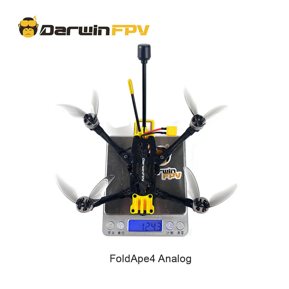 DarwinFPV FoldApe4 4 Inch Folding Long Range FPV Drone