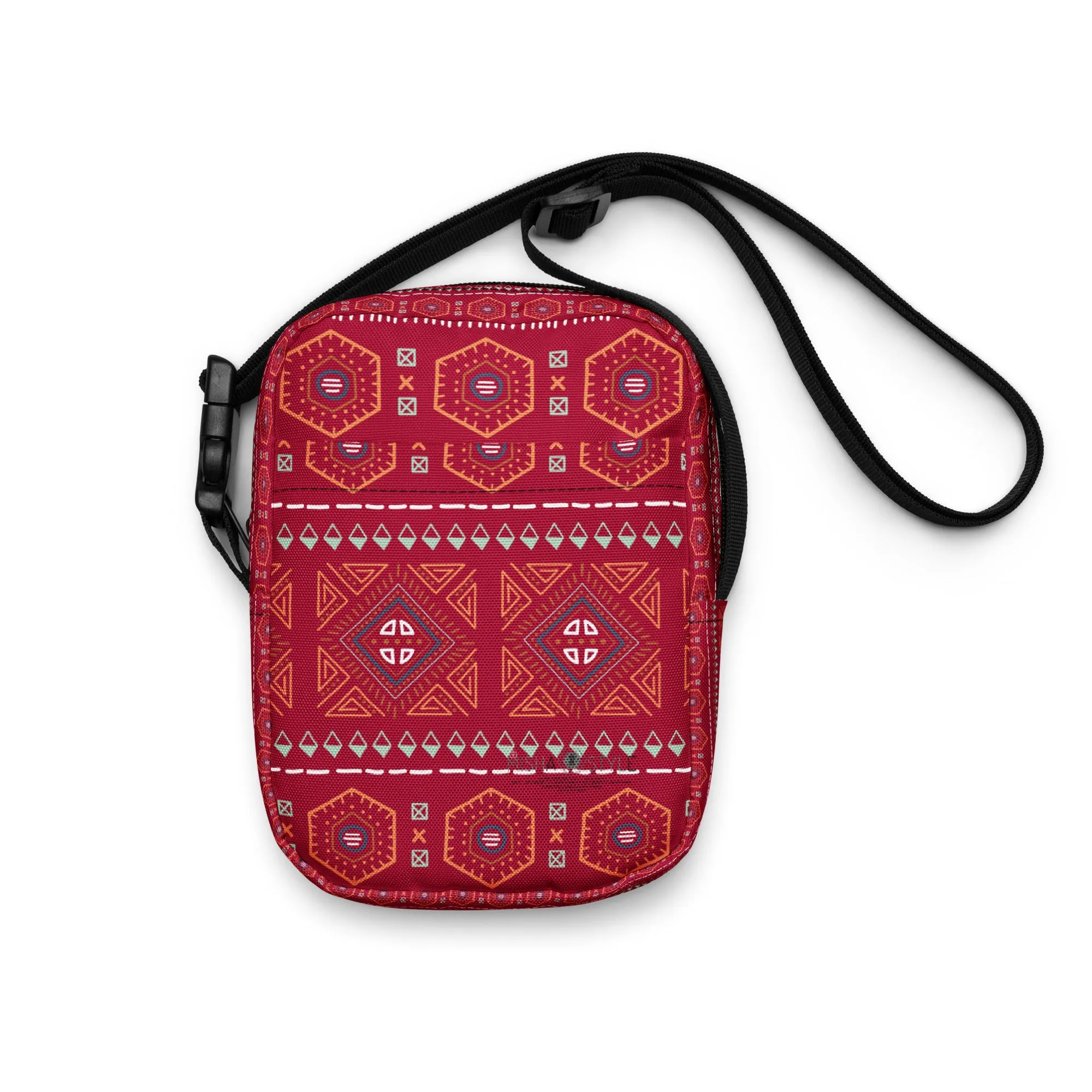 Decoration Utility crossbody Alabama Crimson bag