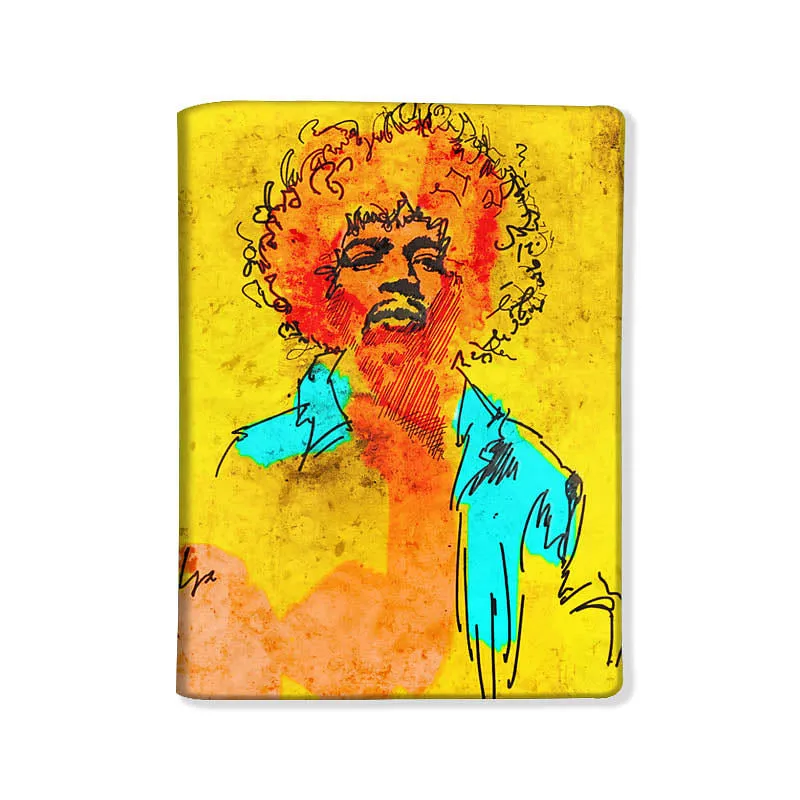 Designer Passport Cover - Hendrix Pop Art