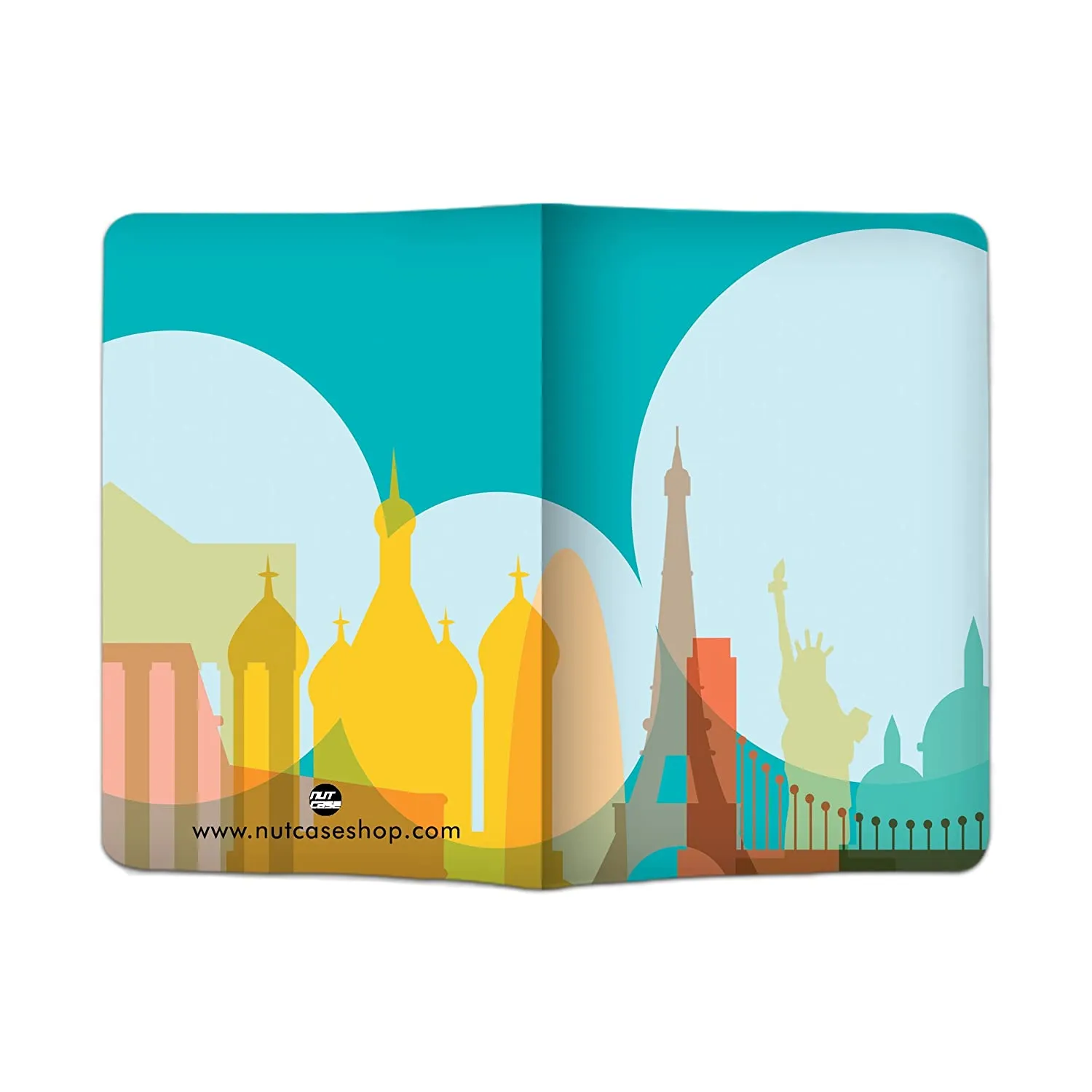 Designer Passport Cover - Iconic City Art