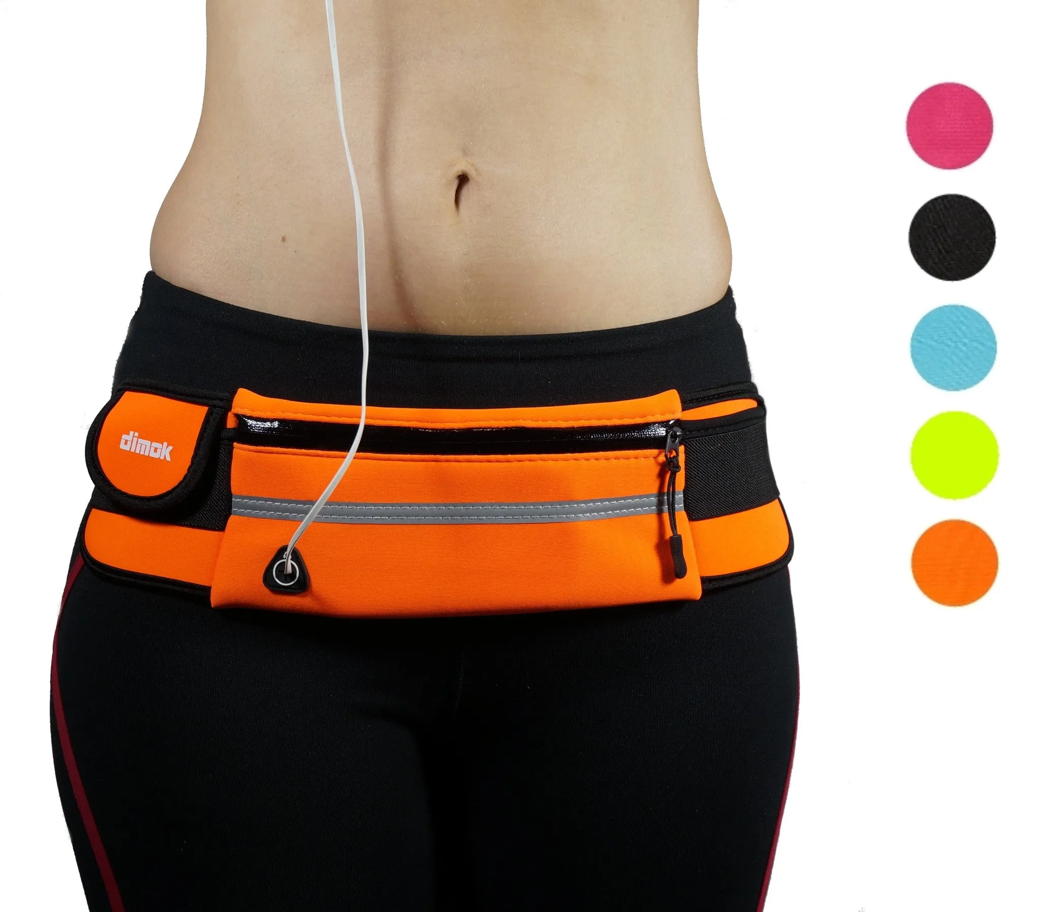 Dimok Running Belt Waist Pack Fanny Pack for Runners