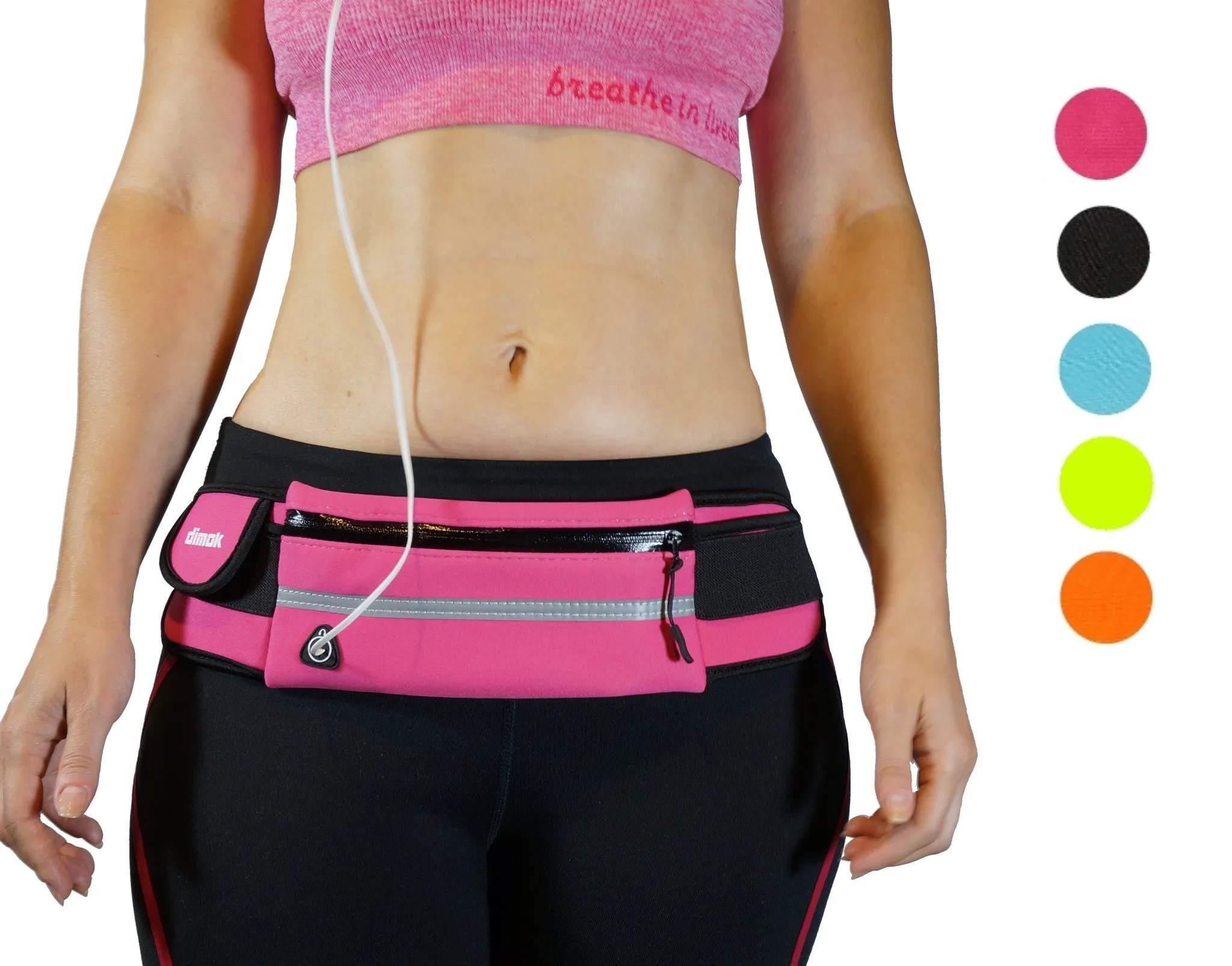 Dimok Running Belt Waist Pack Fanny Pack for Runners