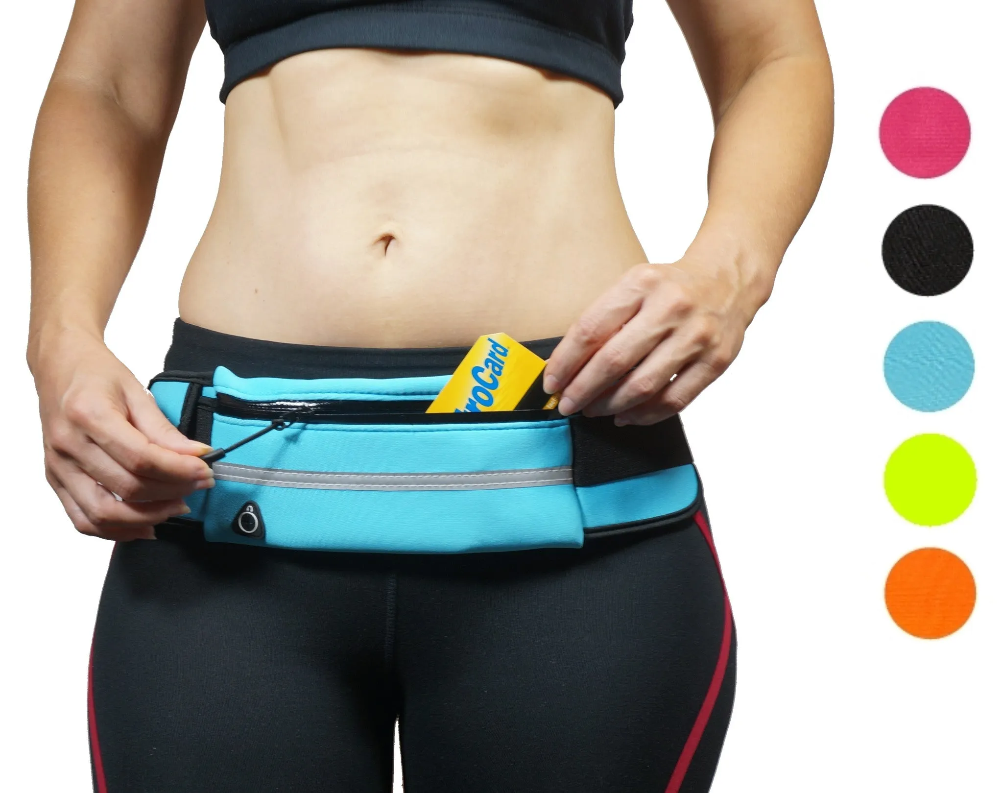 Dimok Running Belt Waist Pack Fanny Pack for Runners