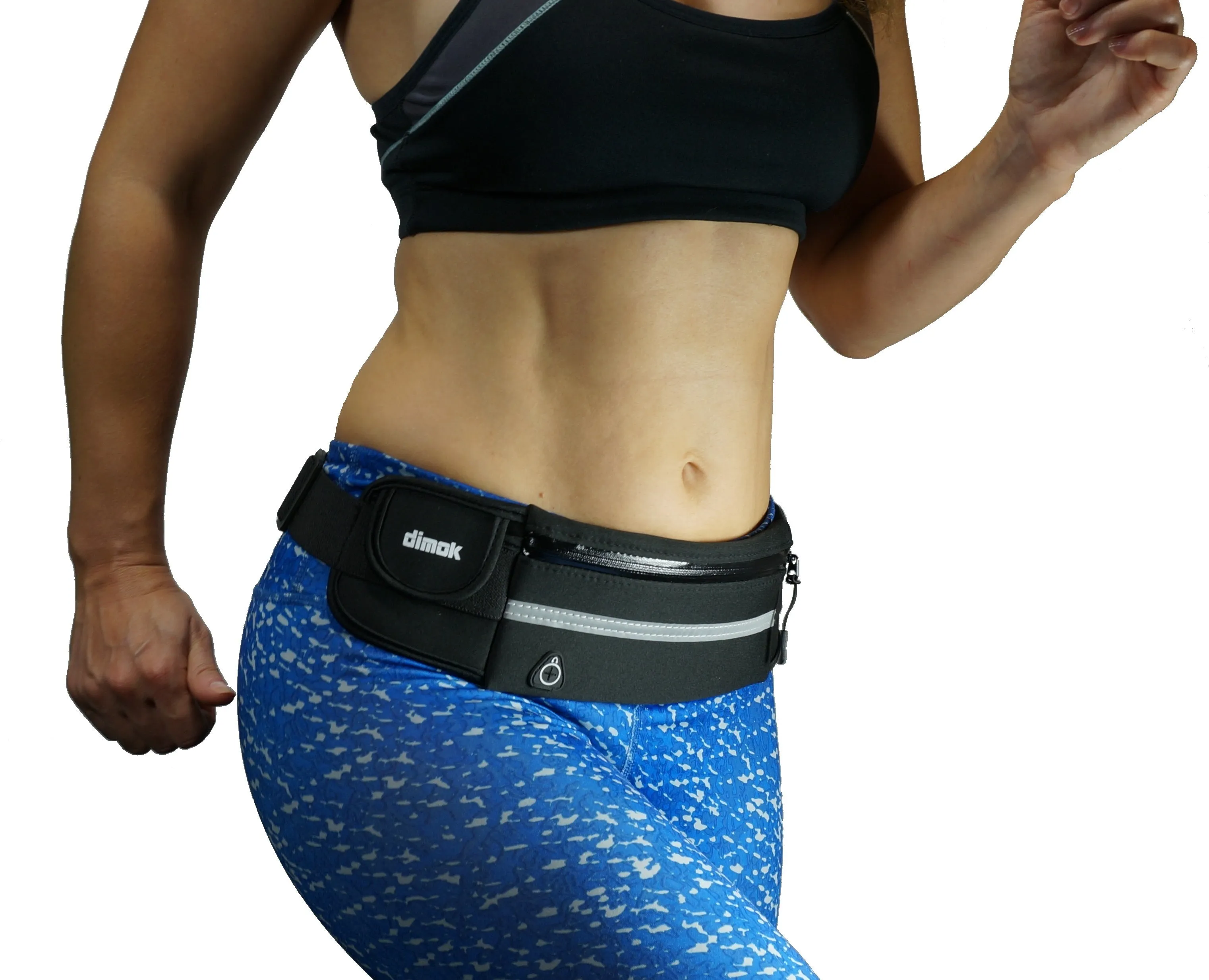 Dimok Running Belt Waist Pack Fanny Pack for Runners