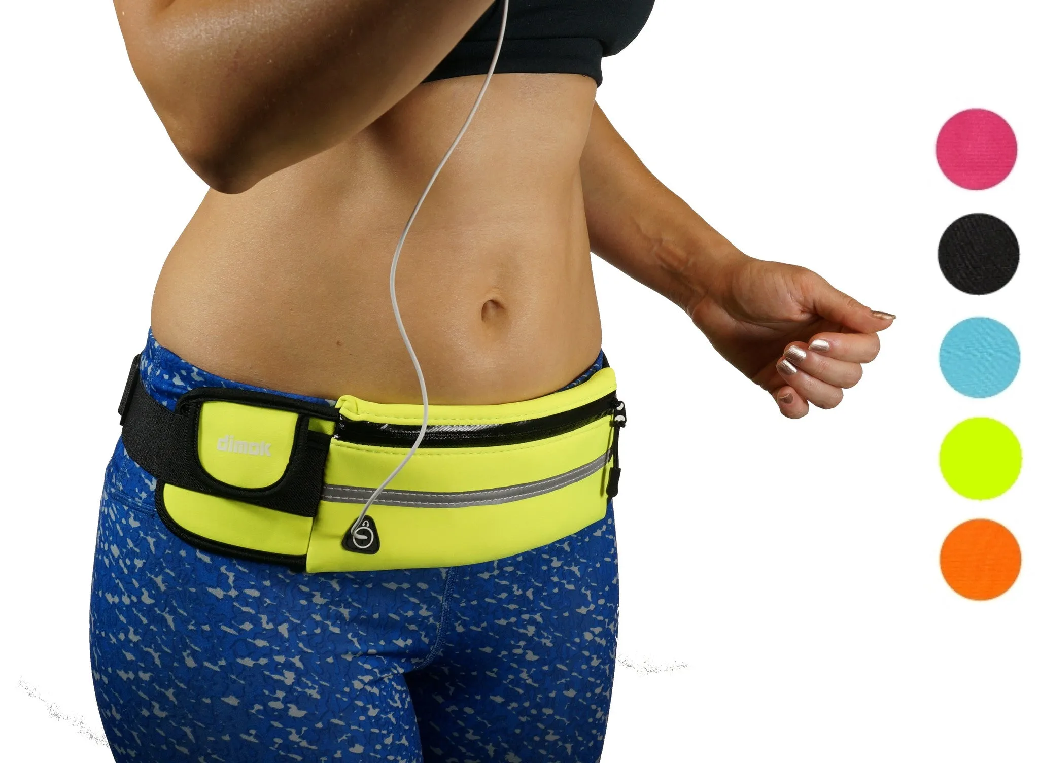 Dimok Running Belt Waist Pack Fanny Pack for Runners