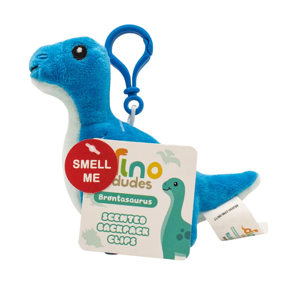 Dino Dudes Backpack Buddies Brontosaurus Raspberry