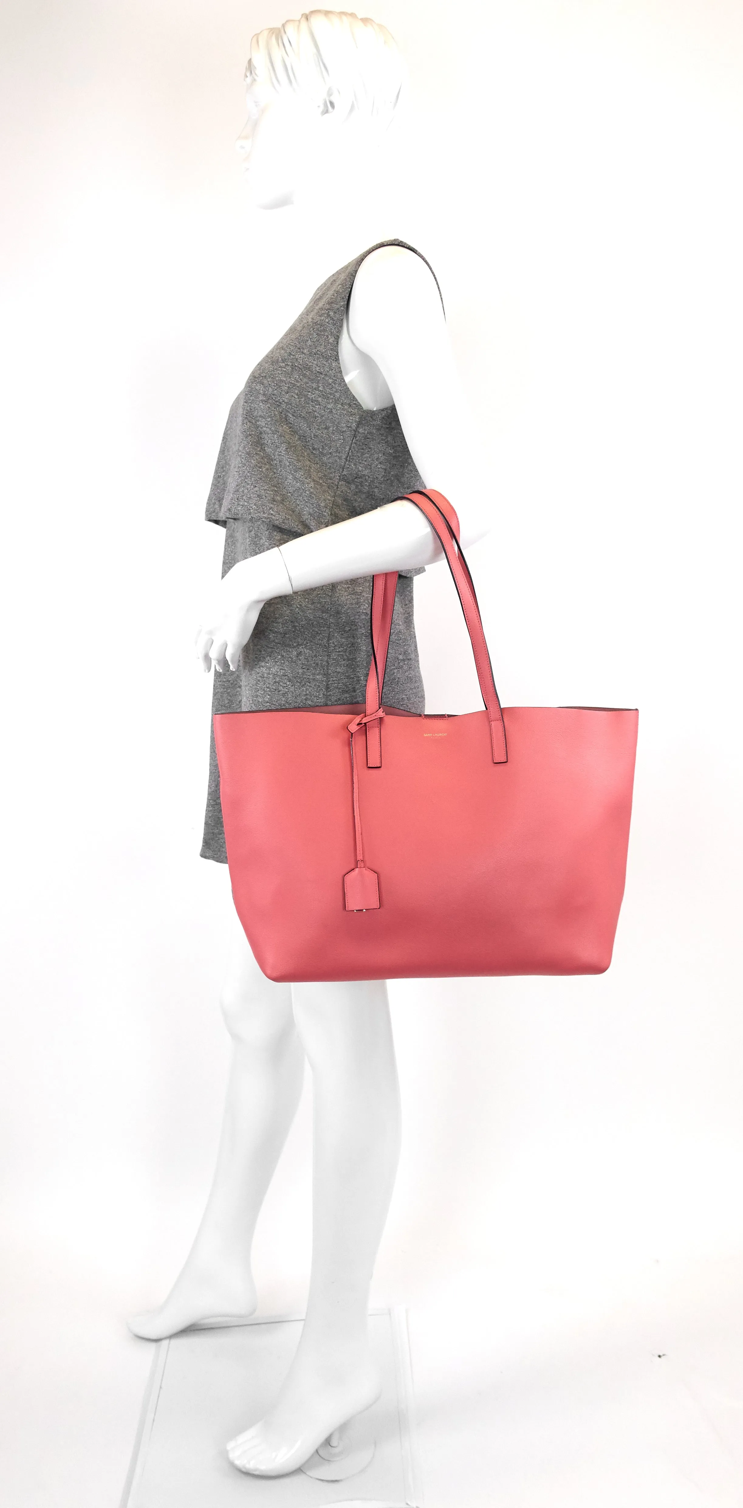 East West Supple Calfskin Shopping Bag