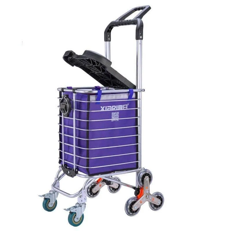 Easy Carry Climbing Wheeled Shopping Cart