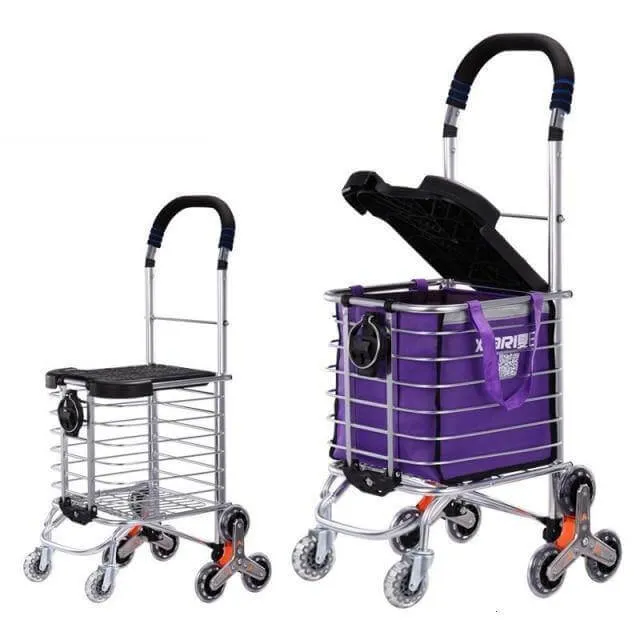 Easy Carry Climbing Wheeled Shopping Cart