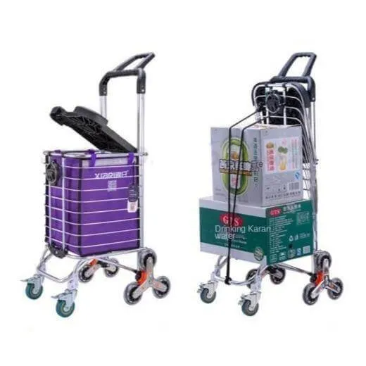 Easy Carry Climbing Wheeled Shopping Cart