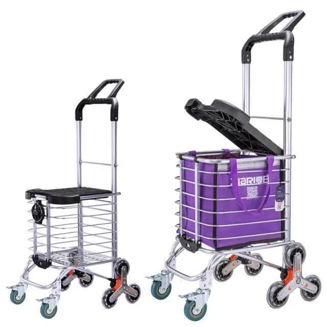 Easy Carry Climbing Wheeled Shopping Cart