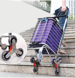 Easy Carry Climbing Wheeled Shopping Cart