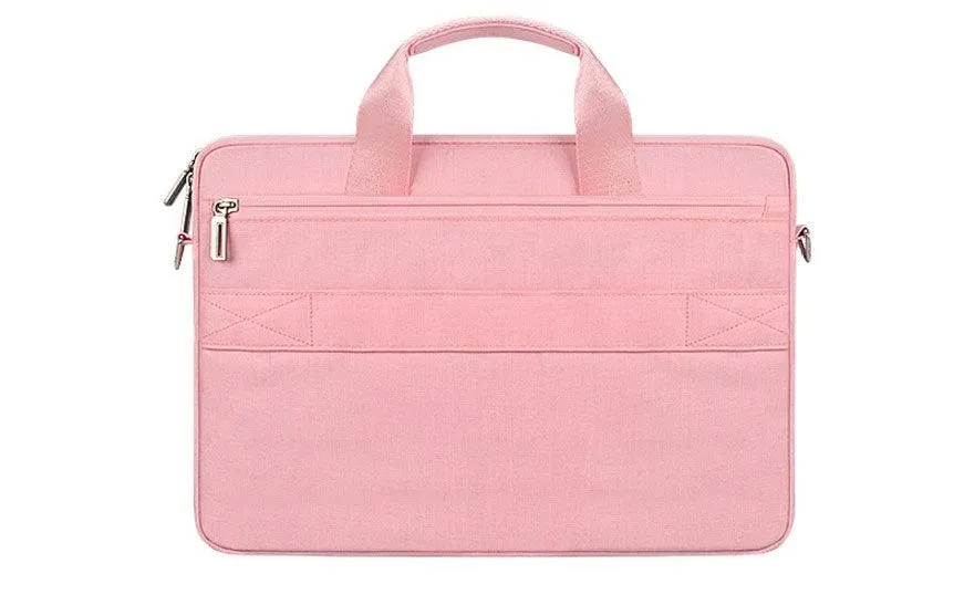 Easy Style Portable Business Laptop Bag- Pink