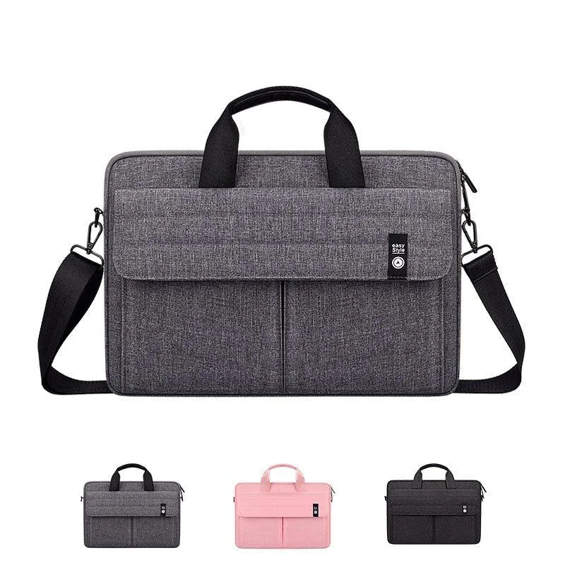 Easy Style Portable Business Laptop Bag- Pink