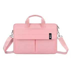 Easy Style Portable Business Laptop Bag- Pink