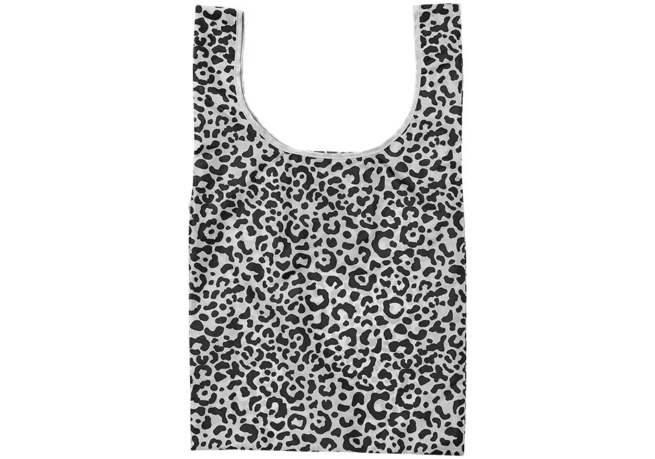 Eco Recycled PET Leopard Print Shopping Bag