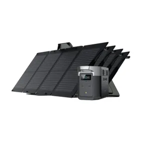 EcoFlow DELTA Max 1600   4 x 110W Solar Panels