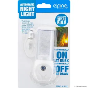 Elpine Indoor Automatic Night Light - White | 313115