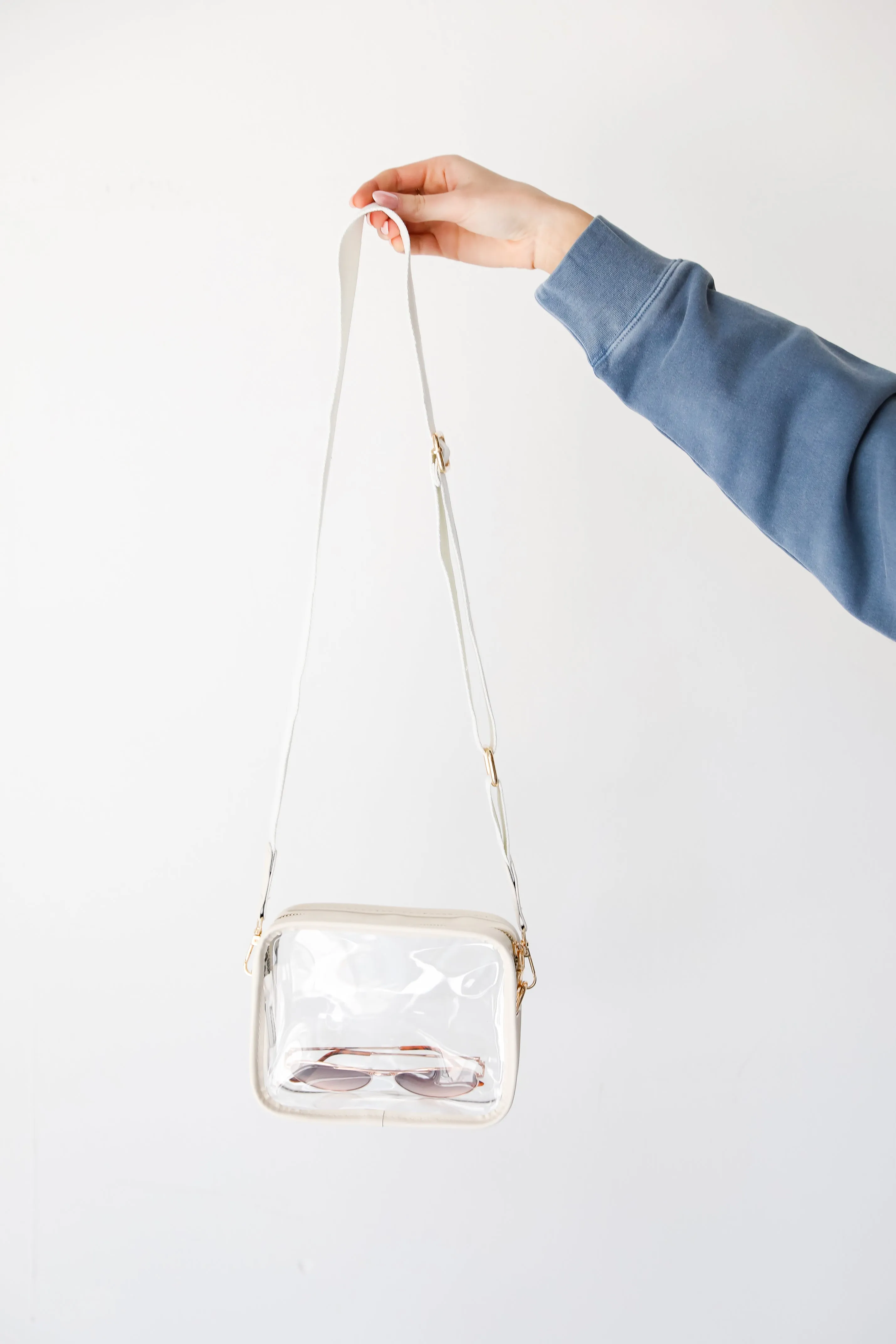 Energetic Aesthetic Clear Crossbody Bag