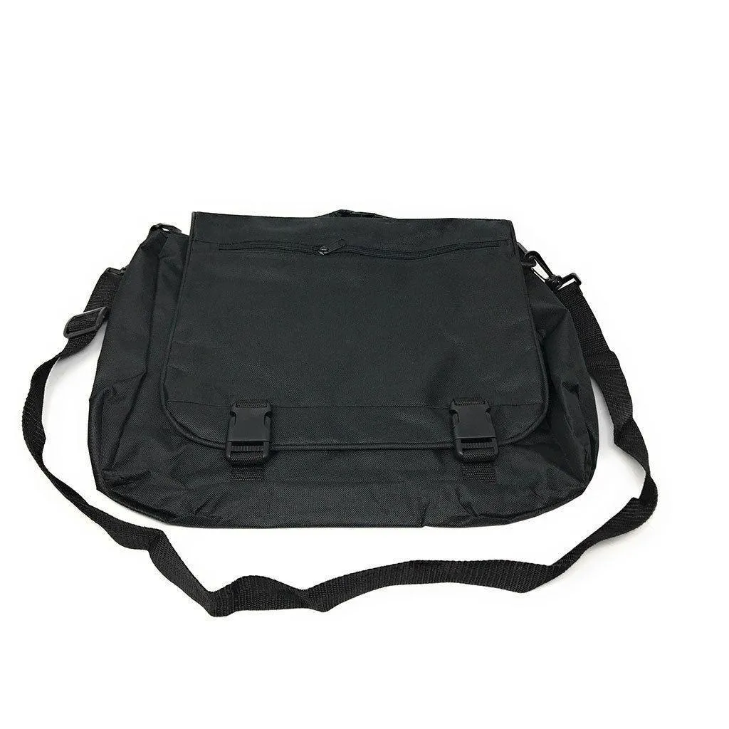 Expandable Messenger Shoulder Bags Briefcase Laptop Computer Devices Zippered