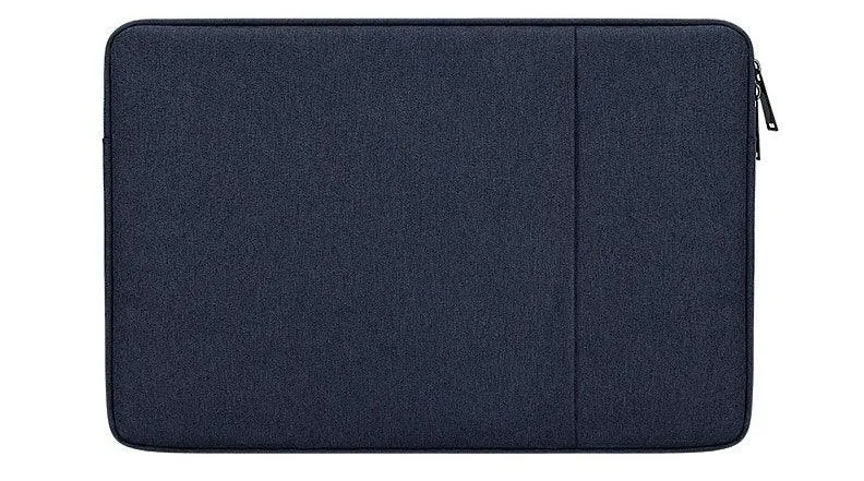 Exquisite 2in1 Sleek And Stylish Padded Inner Designed Laptop Sleeve-NavyBlue