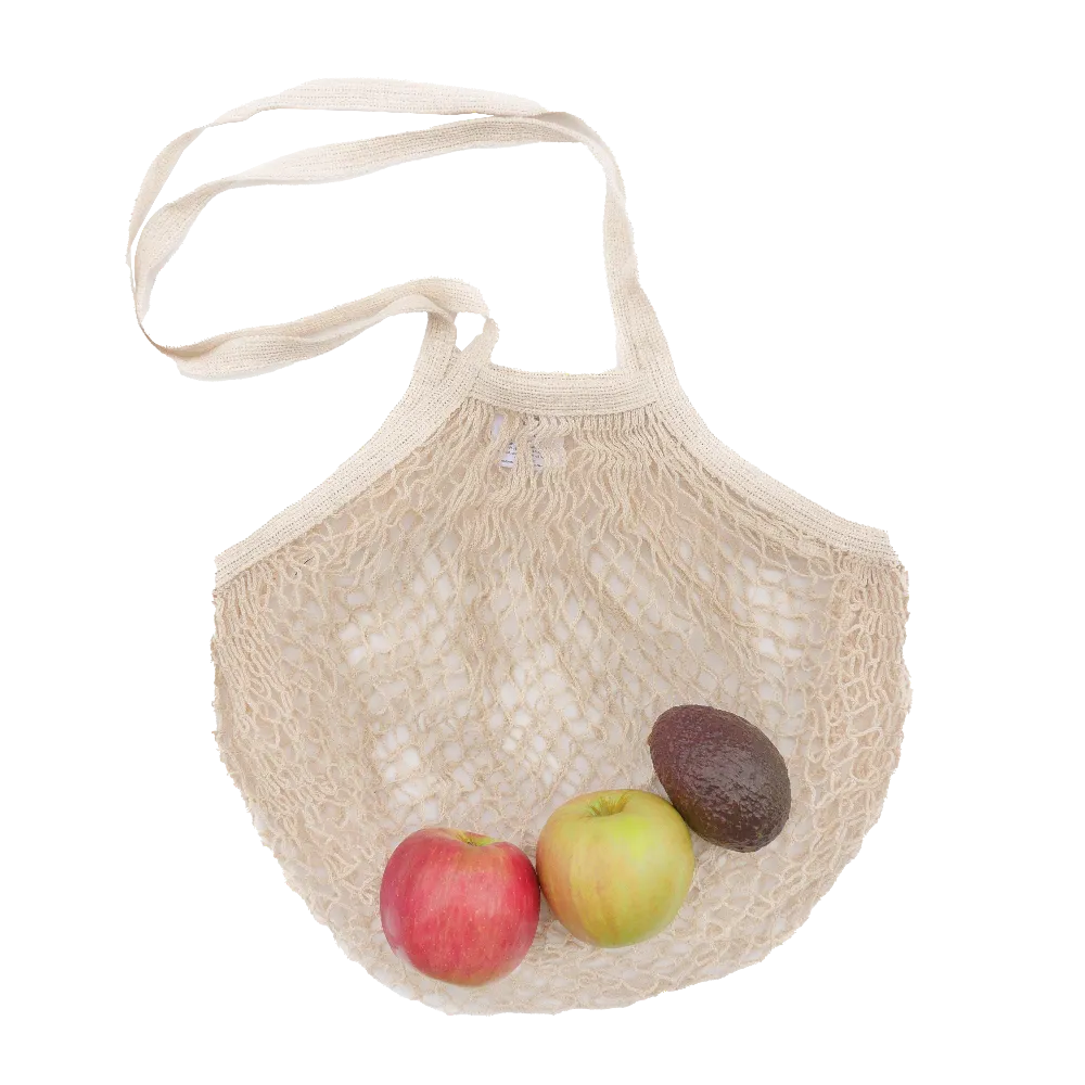 Fair Trade Cotton String Bag (Long Handle)