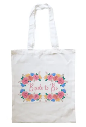 Floral - Personalised Tote Bag