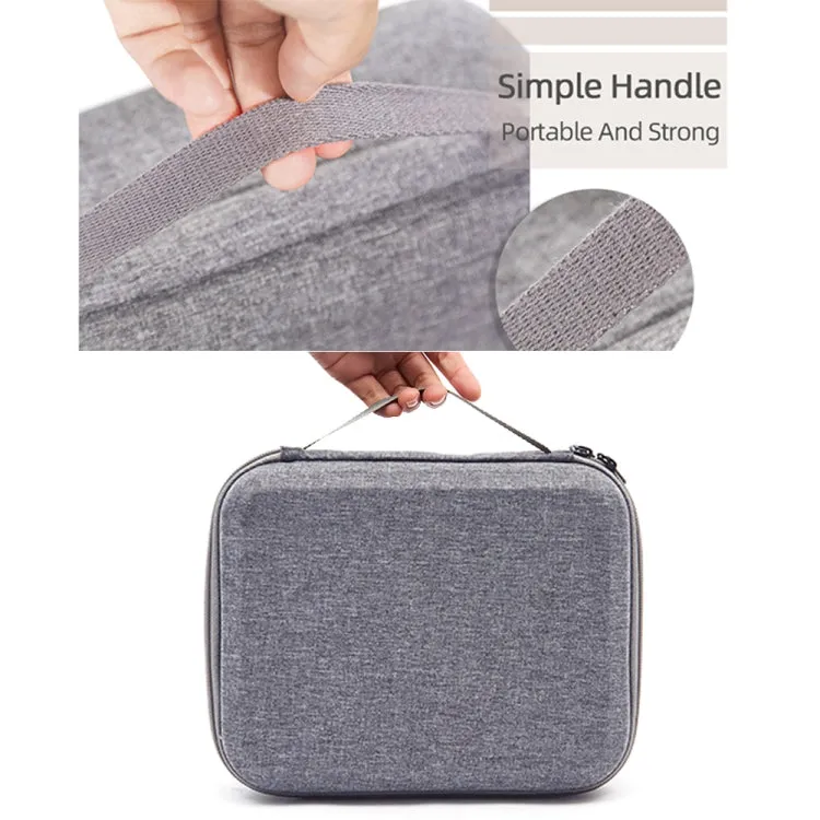 For DJI Mini SE Shockproof Carrying Hard Case Storage Bag, Size: 24 x 19 x 9cm(Grey   Black Liner)