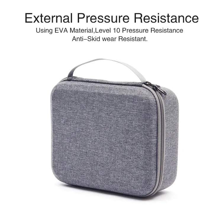 For DJI Mini SE Shockproof Carrying Hard Case Storage Bag, Size: 24 x 19 x 9cm(Grey   Black Liner)